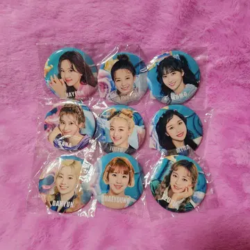 TWICE twicelights 캔뱃지 컴프