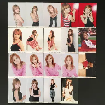 6850 모닝구무스메. 나카자와 유코 브로마이드 19장 세트