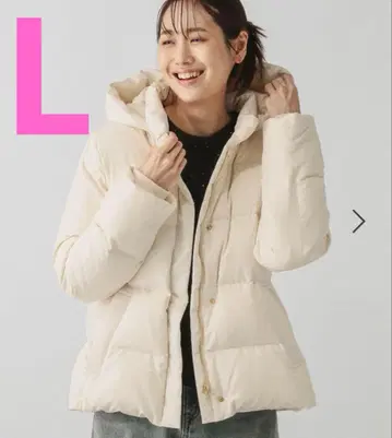 글로벌 워크 우츠쿠 실루엣 발수 다운 코트 다운 자켓