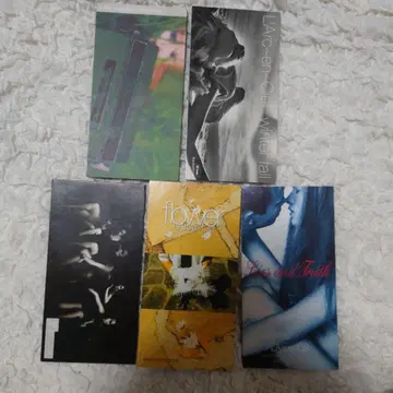 L'Arc~en~Ciel 8cm 싱글 CD 5장 세트 새상품급