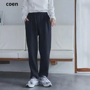coen REVERSEWARM 테이퍼드 이지 팬츠