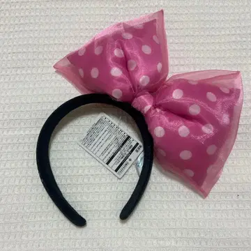 디즈니랜드 미니 리본 머리띠