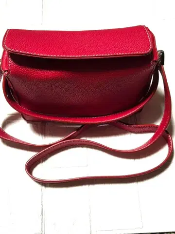 고베 레터스 미니백 백 숄더 빨간색