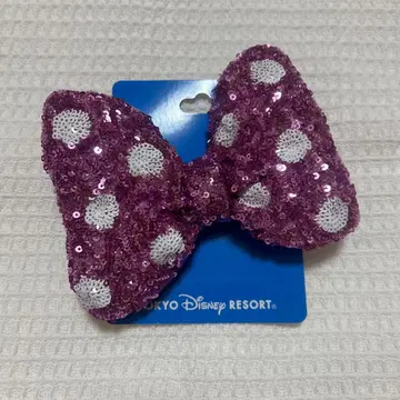 디즈니랜드 미니 리본 머리끈