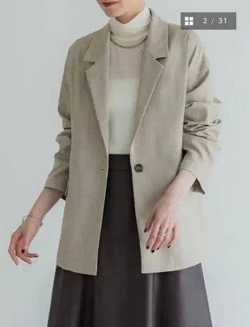 새상품급 crewre 크루레 트위디 헤링본 자켓 3 코스패션