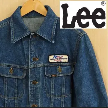 Lee 데님 자켓 롱 기장 하레이 가격 인하했습니다