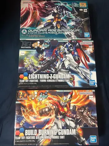 건담 프라모델 빌드 파이터즈 빌드 다이버즈 세트