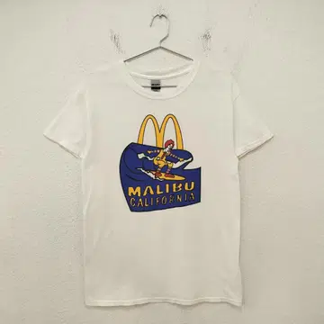 말리부점 한정판 GILDAN 길단 맥도날드 T셔츠 S사이즈