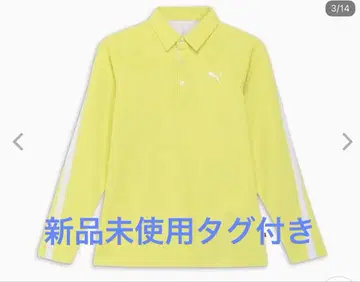 [ 택 포함 미사용 새상품 ] PUMA 골프 셔츠 가을 겨울용 푸마골프