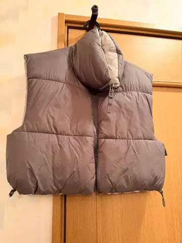 ZARA 리버서블 다운 베스트