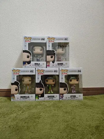 Funko pop! 뉴진스 피규어 5체 세트