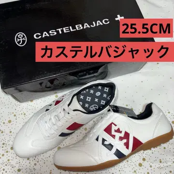 [ 새상품 ] 까스텔바작, 멋진, 스니커즈, 25.5CM, 마드라스 제조