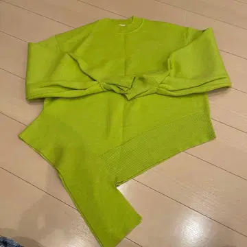 르 쉘 블루 니트