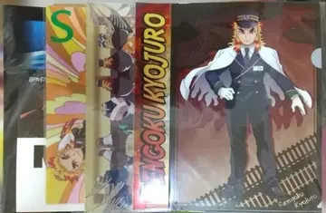 귀멸의 칼날 렌고쿠 쿄쥬로 클리어 파일 클리어 포스터