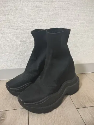 Yerro 스니커즈 숏 부츠 S 22.5 더블 통굽