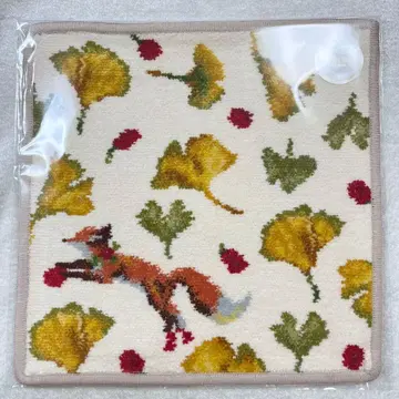 미사용 새상품 FEILER 페이러 WEB 한정판 징코트리 손수건