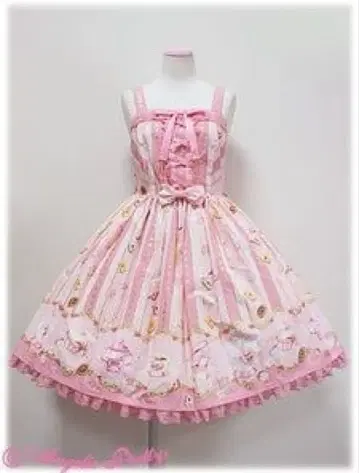 엔젤릭 프리티 Wonder Party 셔링 JSK 머리띠