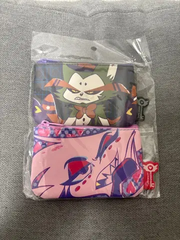 미개봉 새상품 하즈빈 호텔 허스크 엔젤 더스트 파우치 2종 세트