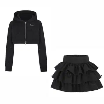 ANDWANG 키라키라 컬렉션 맨투맨 셋업