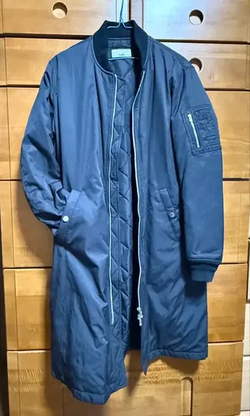 Lui's 블랙 롱 코트