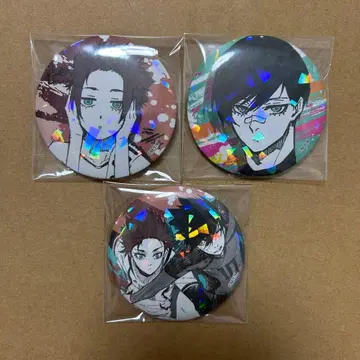 블루 록 블루 록 이토시 사에 린 마즐 홀로그램 캔뱃지 홀로캔