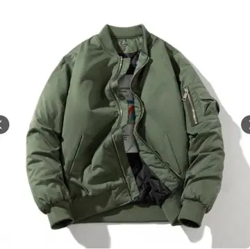 MA-1 플라이트 자켓 올리브색