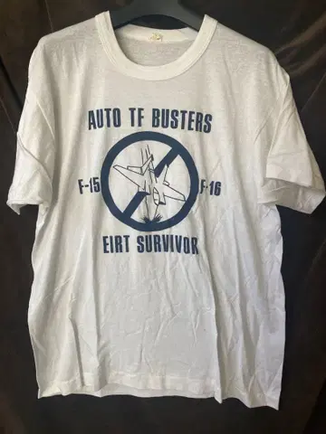 AUTO TF BUSTERS 셔츠 M 화이트 screen stars