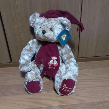 Harrods 테디베어 1992년제 오리지널 백 포함