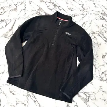 Titleist 타이틀리스트 골프 집업 스웨터 블랙 L