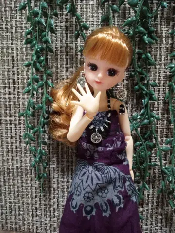 커스텀 리카짱 아쉬 브라운 컬 리카짱 본체