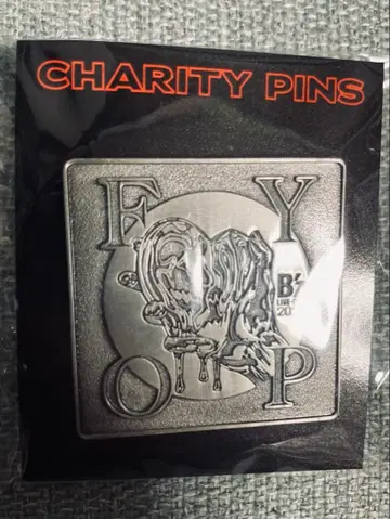 B'z FYOP 차리티 핀 배지