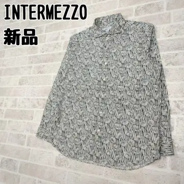 INTERMEZZO 인터메쪼 꽃무늬 셔츠 3L 사이즈 새상품