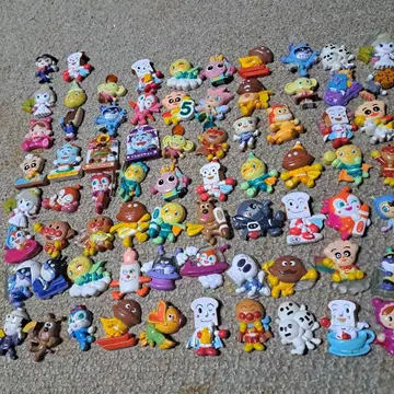 호빵맨 쿠츠쿠츤데 레트로 레어 70개