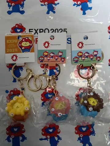 만박 산리오 먀쿠먀쿠 최애 컬러 클리어 파스텔 폼폼푸딩 3점