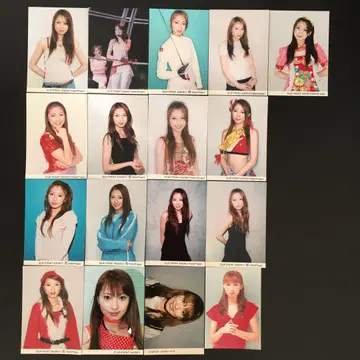 6864 모닝구 무스메. 이이다 카오리 브로마이드 17장 세트