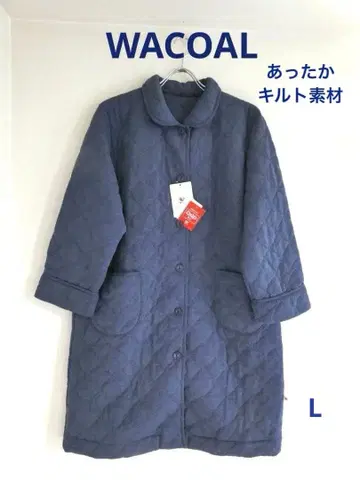 [ 와코루 ] 보온성이 있는 따뜻한 퀼트 원단 로브 가운 룸웨어