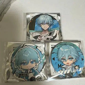Lapis 캔뱃지 3개 세트 무도관