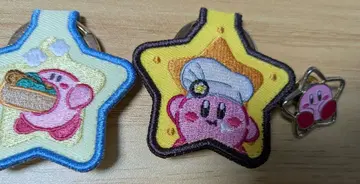 커비 카페 별 자수 키링