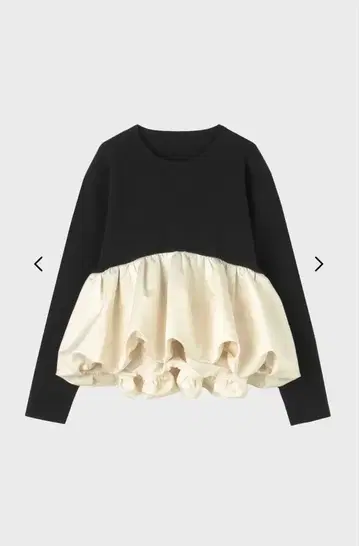 THE TOE Aachen Balloon Peplum 블랙 완판템