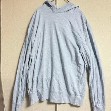 J.CREW 코튼 100% 라이트 블루 후드티 [ M 사이즈 ]