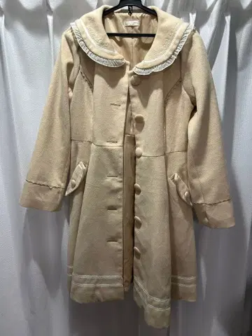 axes femme POETIQUE 롱 코트 베이지