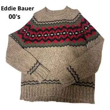 에디 바우어 00's 페어아일 울 스웨터 빈티지