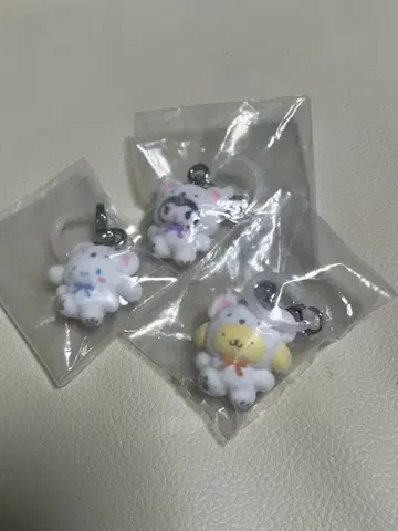 산리오 캐릭터즈 메지루시 액세서리 3개 세트