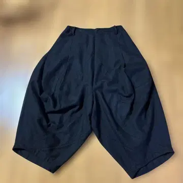 모유루 사루엘 팬츠 블랙