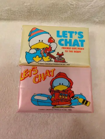 LET'S CHAT 레츠채트 포켓 티슈 2개 세트