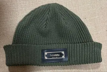 Subciety 니트 캡 새상품급!