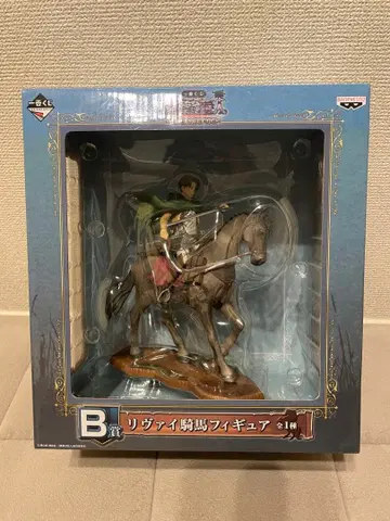 제일복권 진격의 거인 ~벽외조사 여체 포획 작전 리바이 기마 피규어