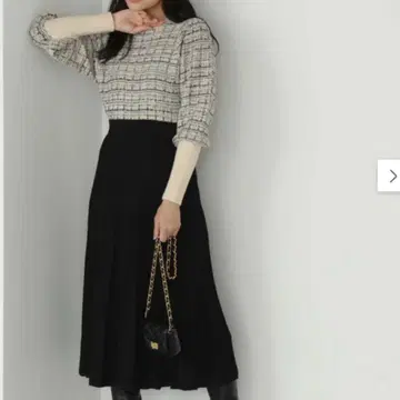 NATURAL BEAUTY BASIC 니트 원피스 M