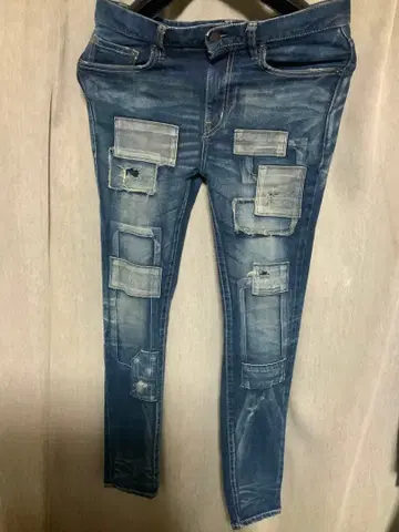 glamb 데미지 가공 데님