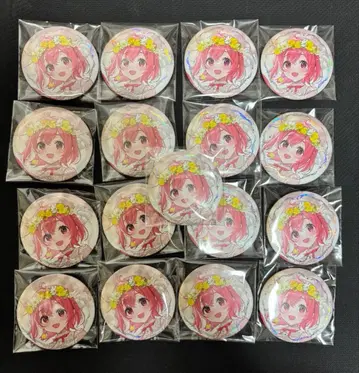 니지산지 ART OF NIJISANJI 사사키 사키 캔뱃지 세트